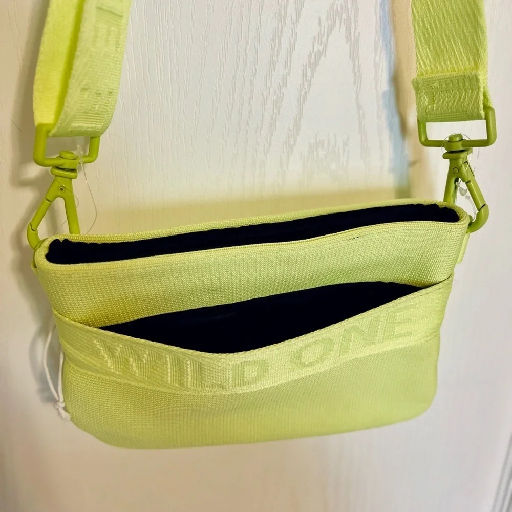 Wild One Crossbody Treat Pouch in Limeade - Picture 4 of 9